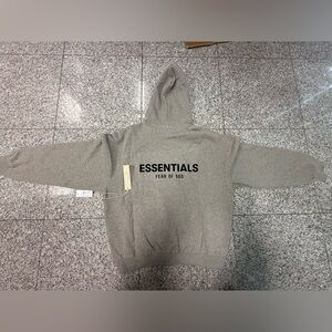 Fear of God Essentials Heather Gray Hoodie
Large size